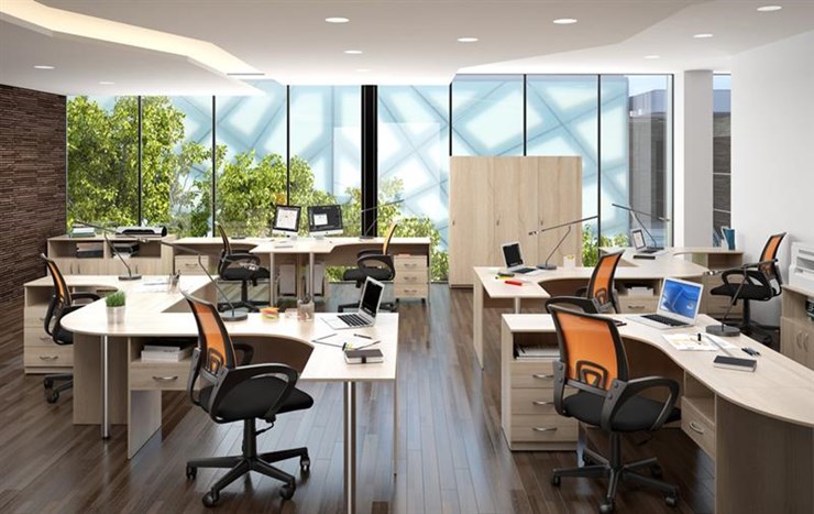 Комплект офисной мебели SIMPLE в Батайске - изображение 3